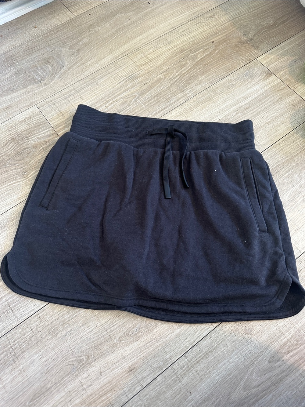 JoyLab Black Drawstring Skirt